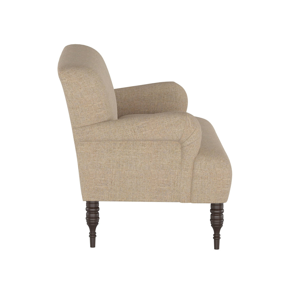 Linen Sandstone Settee M1614