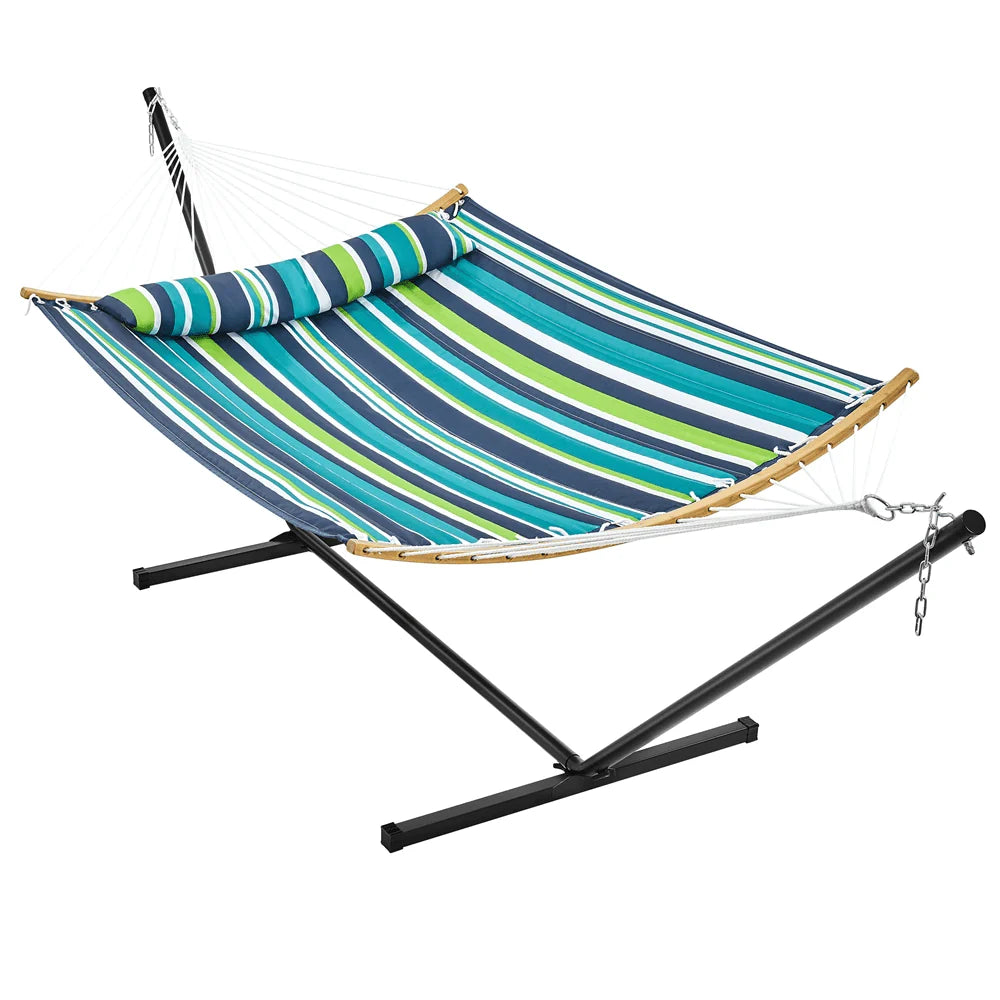 Padded Hammock with Steel Stand J8590