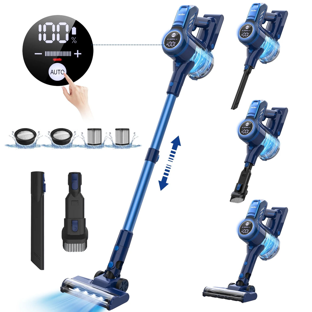 Cordless Stick Vacuum Cleaner with Touch Display D75707