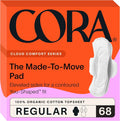 Organic Cotton Ultra Thin Pads with Wings, Unscented, 68 Count O162984