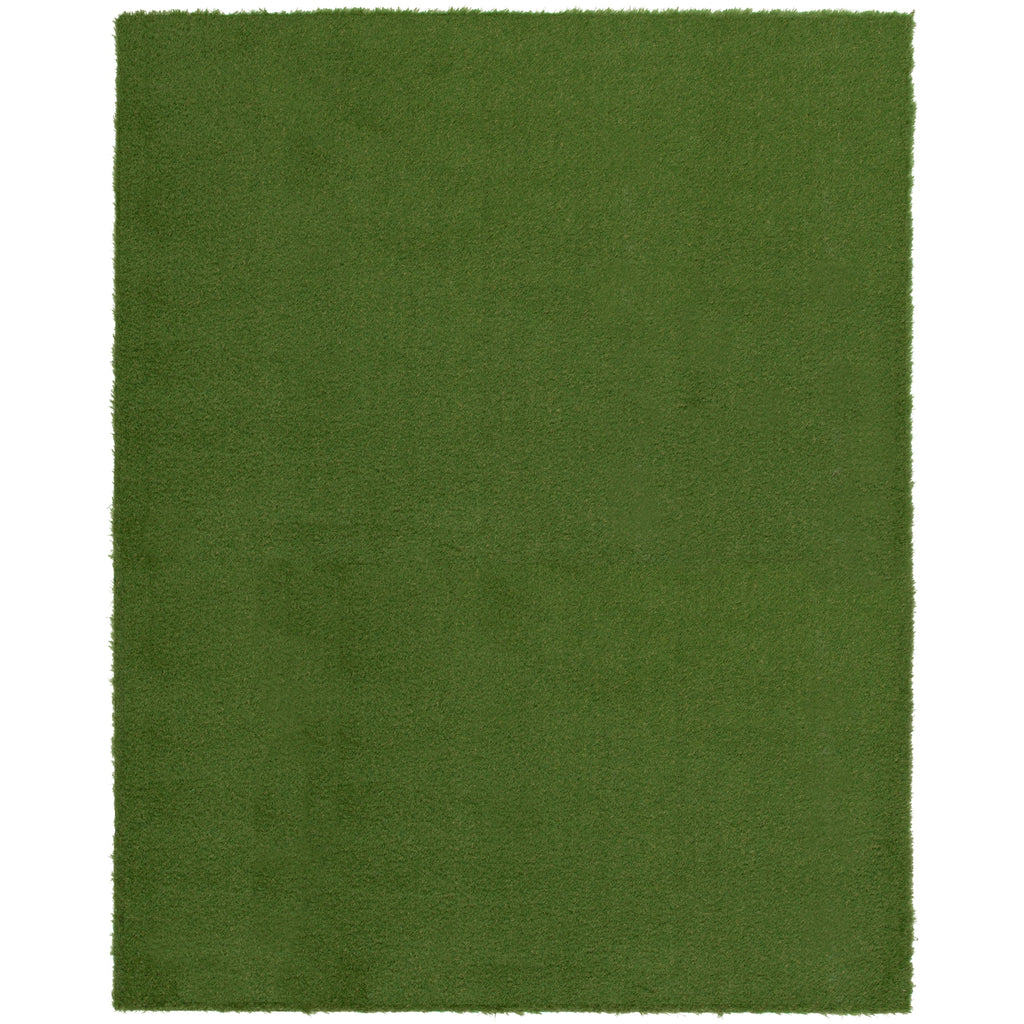 Green 8'x10' Faux Grass Rug O139012
