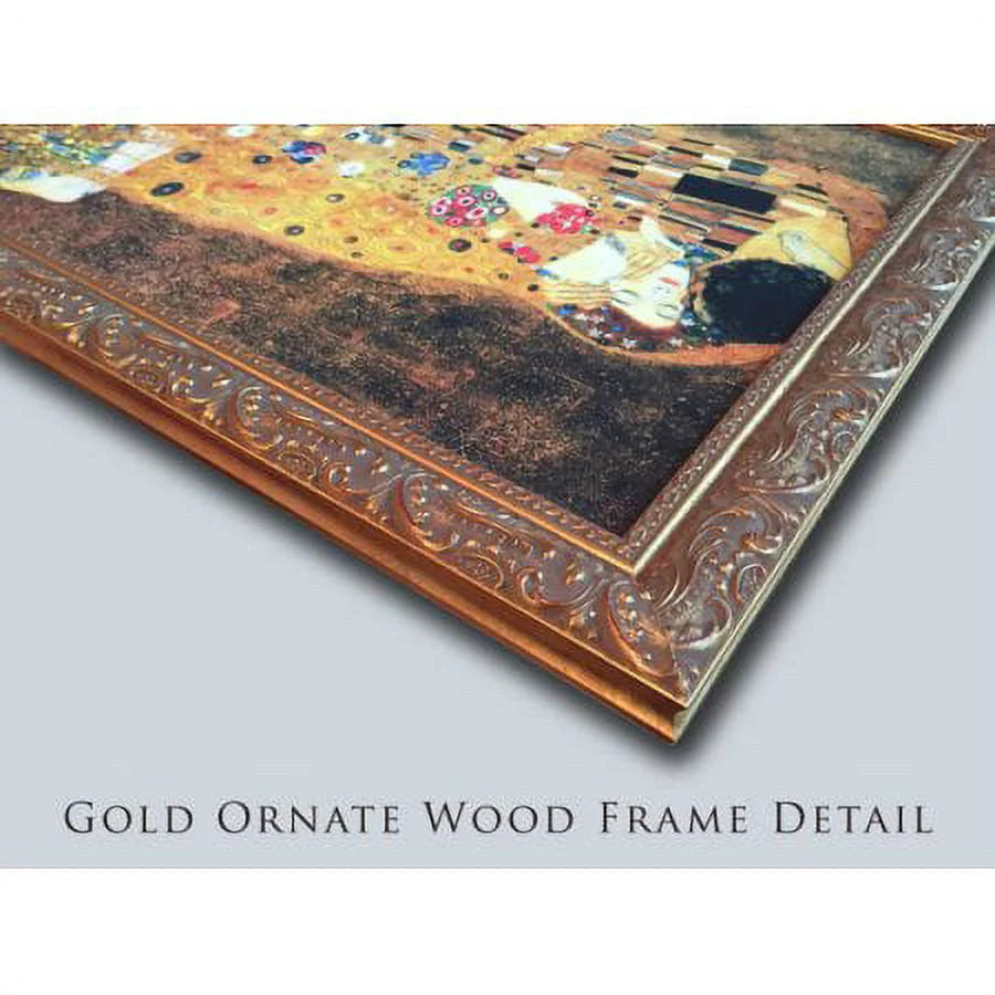 Gold Ornate Wood Framed Art Print N43423