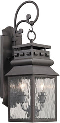 Charcoal 2 Light Outdoor Sconce R115