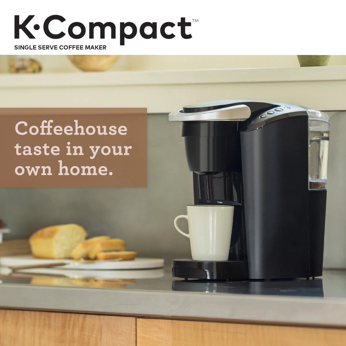 Black Single-Serve K-Cup Pod Coffee Maker X827