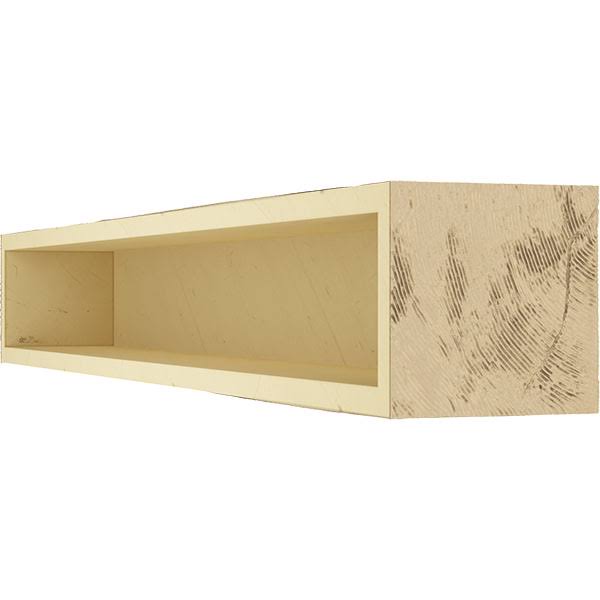Knotty Pine Faux Wood Fireplace Mantel W6865
