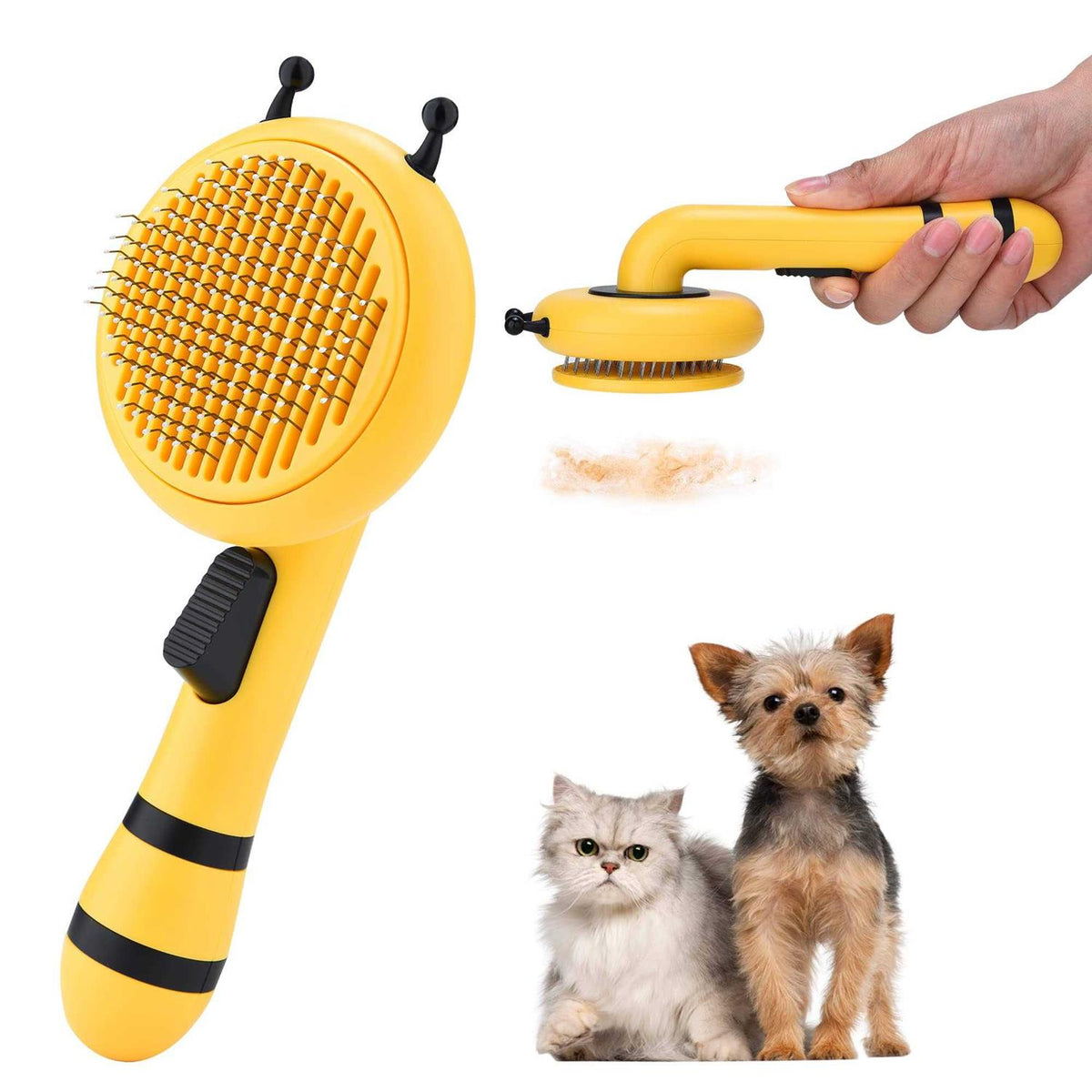Self Cleaning Cat Slicker Brush T721089
