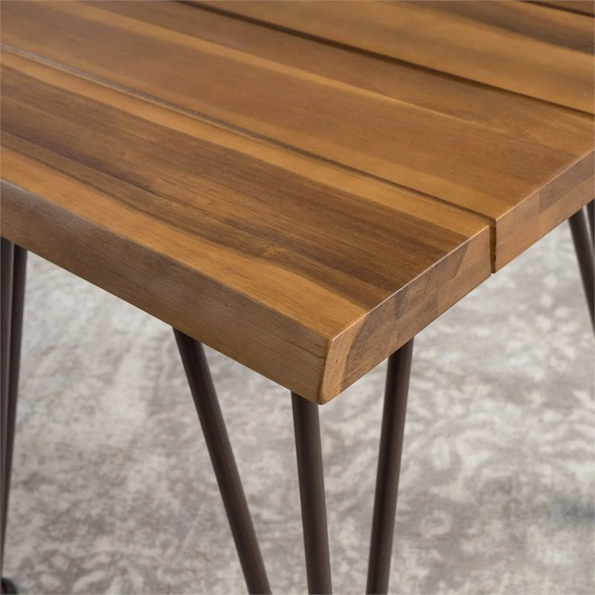 Acacia Wood Side Table B812424