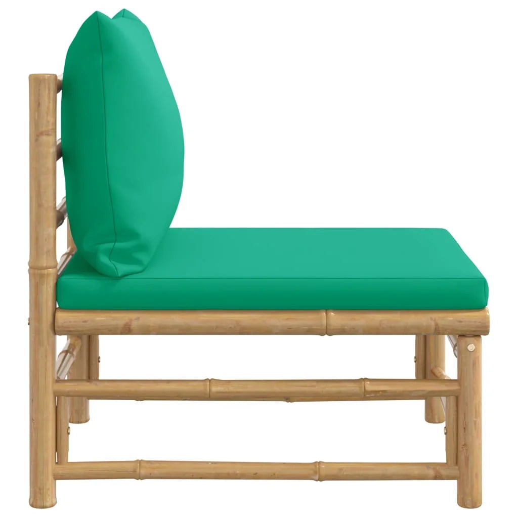 Green Cushions Bamboo Patio Sofa B973