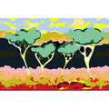 Painting Print on Wrapped Canvas S904