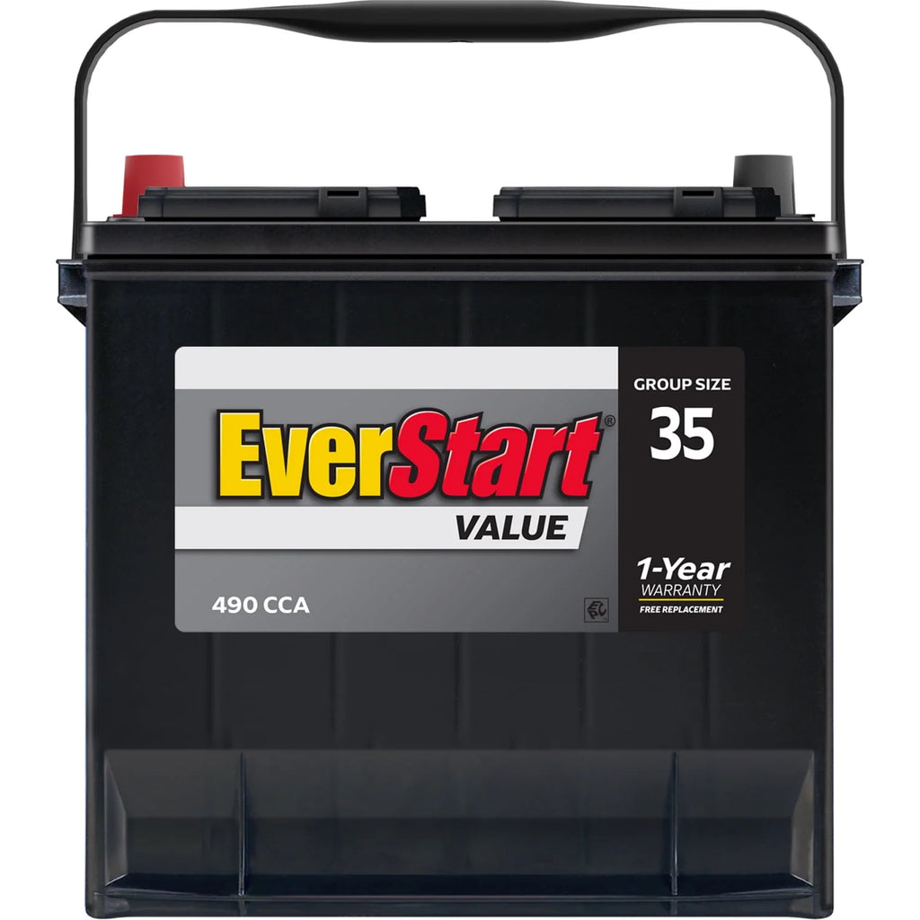 Lead Acid Automotive Battery Group Size 35 12 Volt 490 CCA Q309820