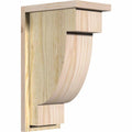 Alpine Rough Sawn Corbel with Backplate, Douglas Fir M359