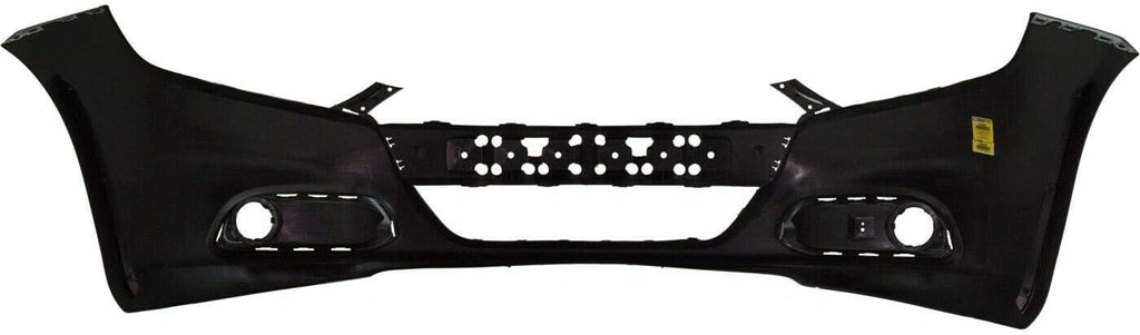 Primed Plastic Front Bumper Cover Fascia with Fog Light Holes for 2013-2016 Dodge Dart Sedan U751201
