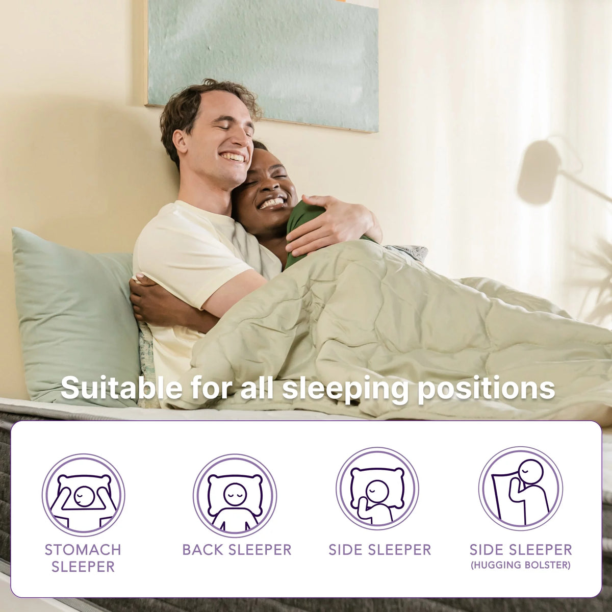 Queen Size Hybrid Memory Foam Pocket Spring Mattress S398032
