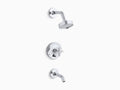 Polished Chrome Bath and Shower Faucet Trim K43843