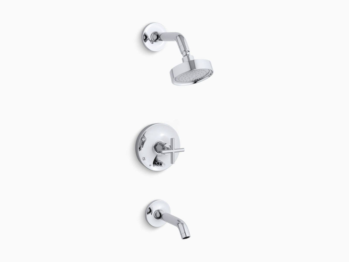 Polished Chrome Bath and Shower Faucet Trim K43843