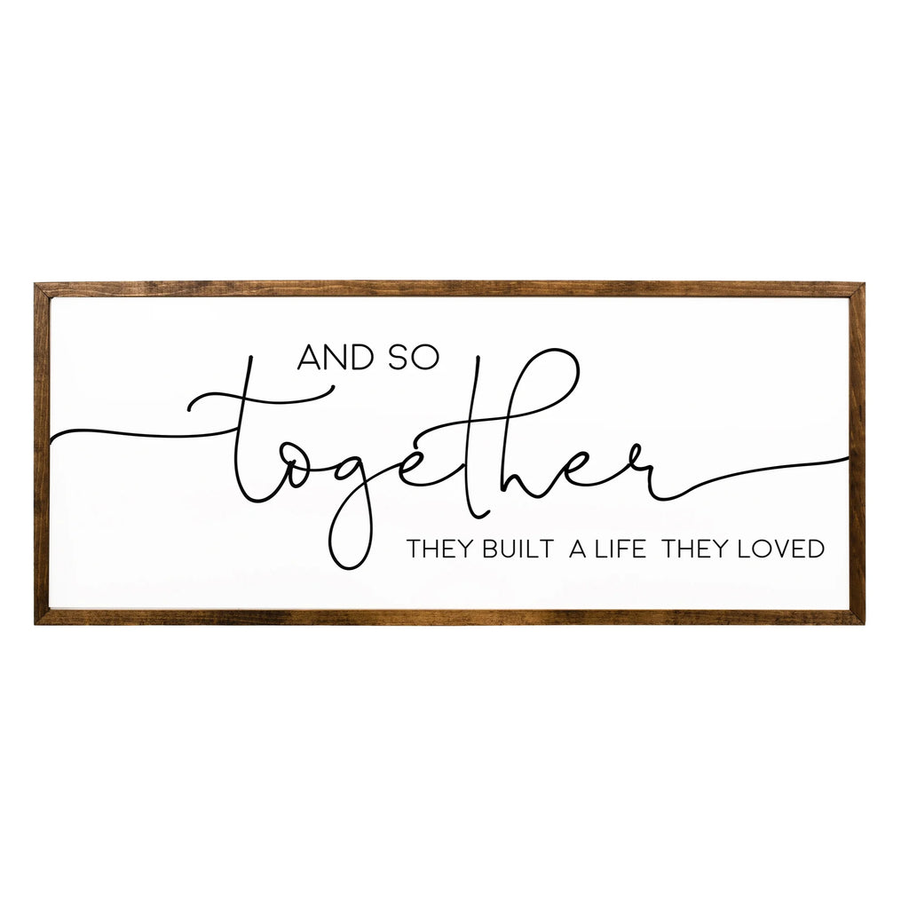 Wooden Sign 20x40 inches R51263