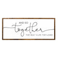Wooden Sign 20x40 inches R51263